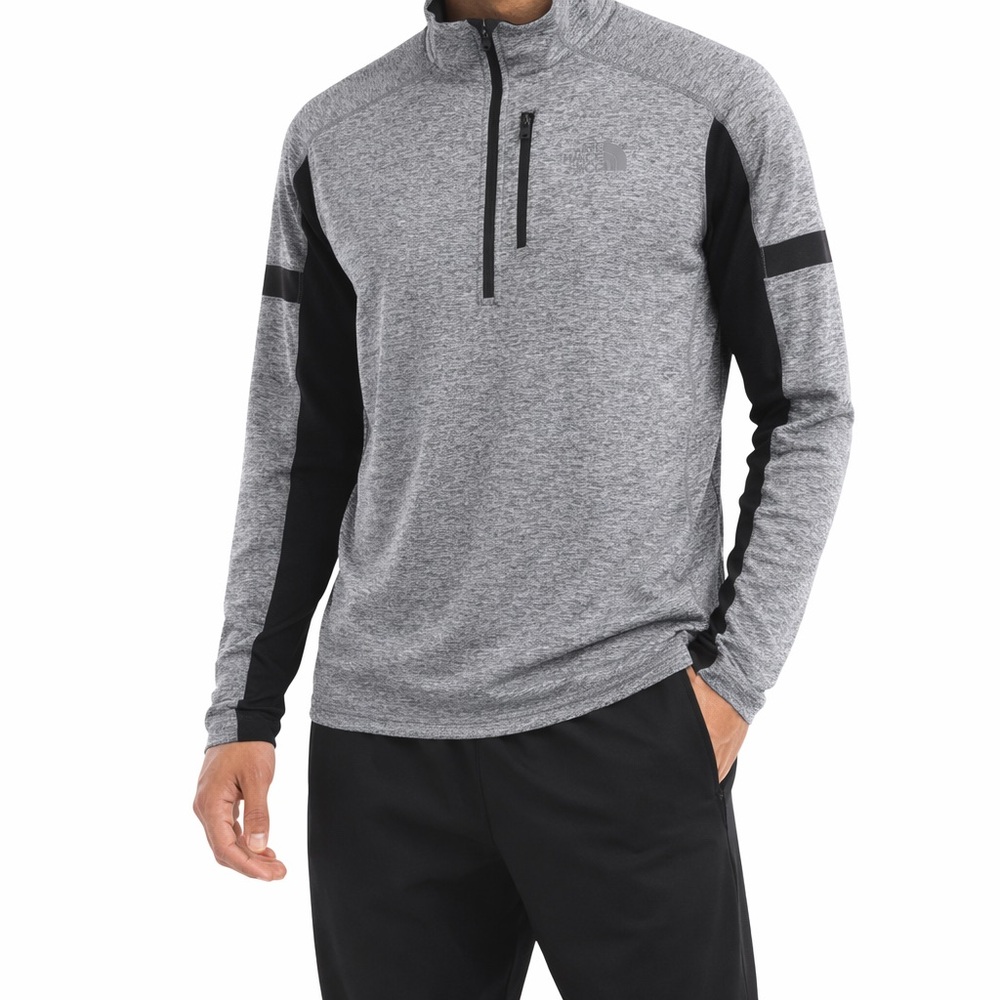 Men’s North Face Flash Dry 1/4 Zip half zip pullover top medium